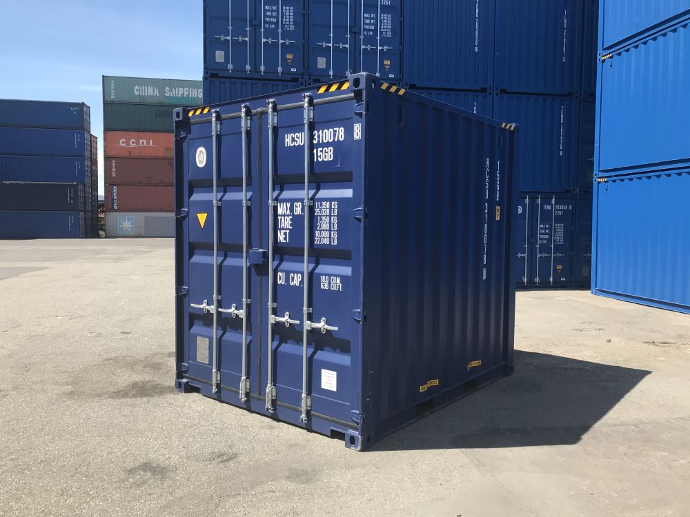 10ft high cube shipping container.