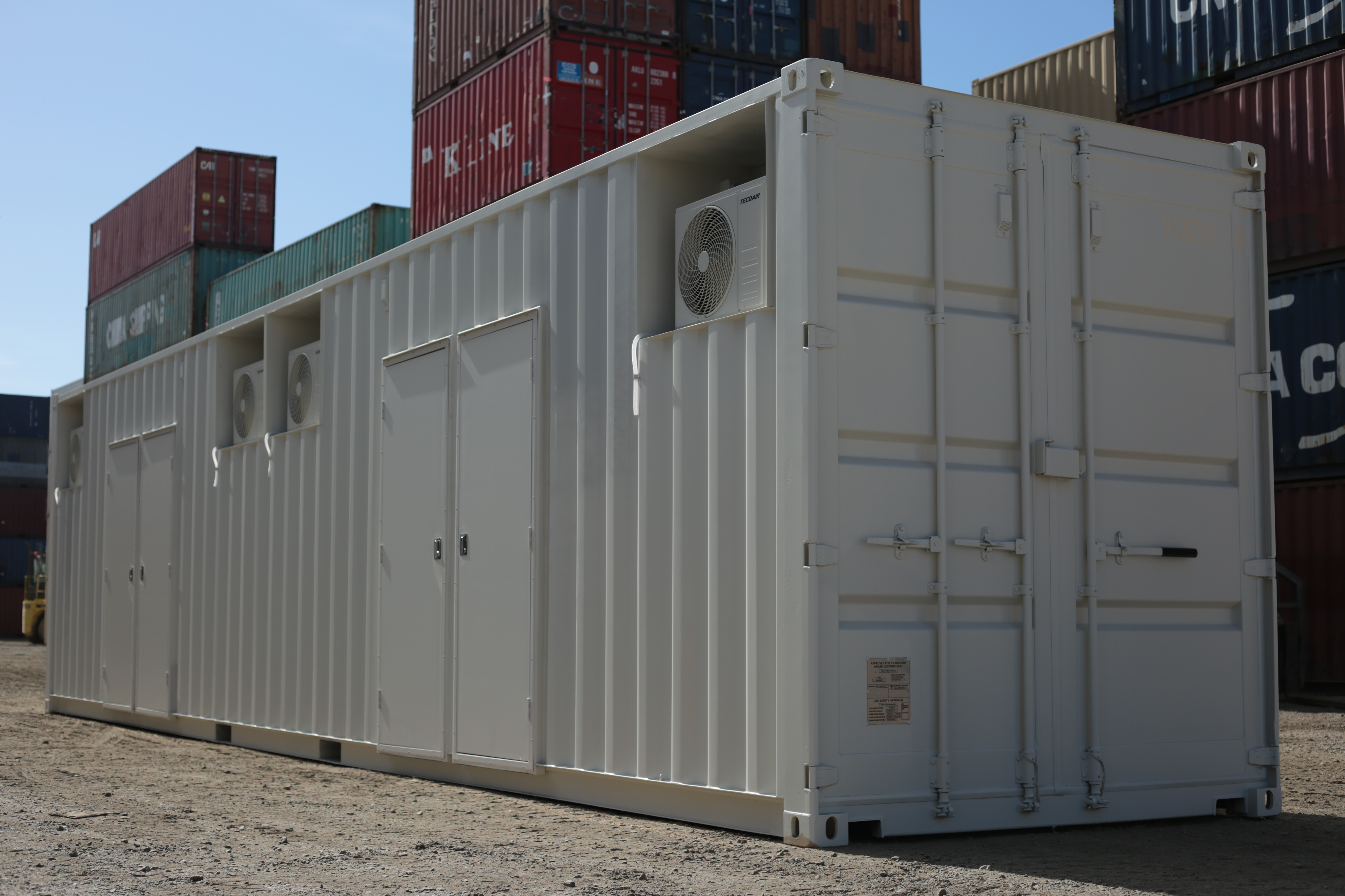 Modified 40ft shipping container