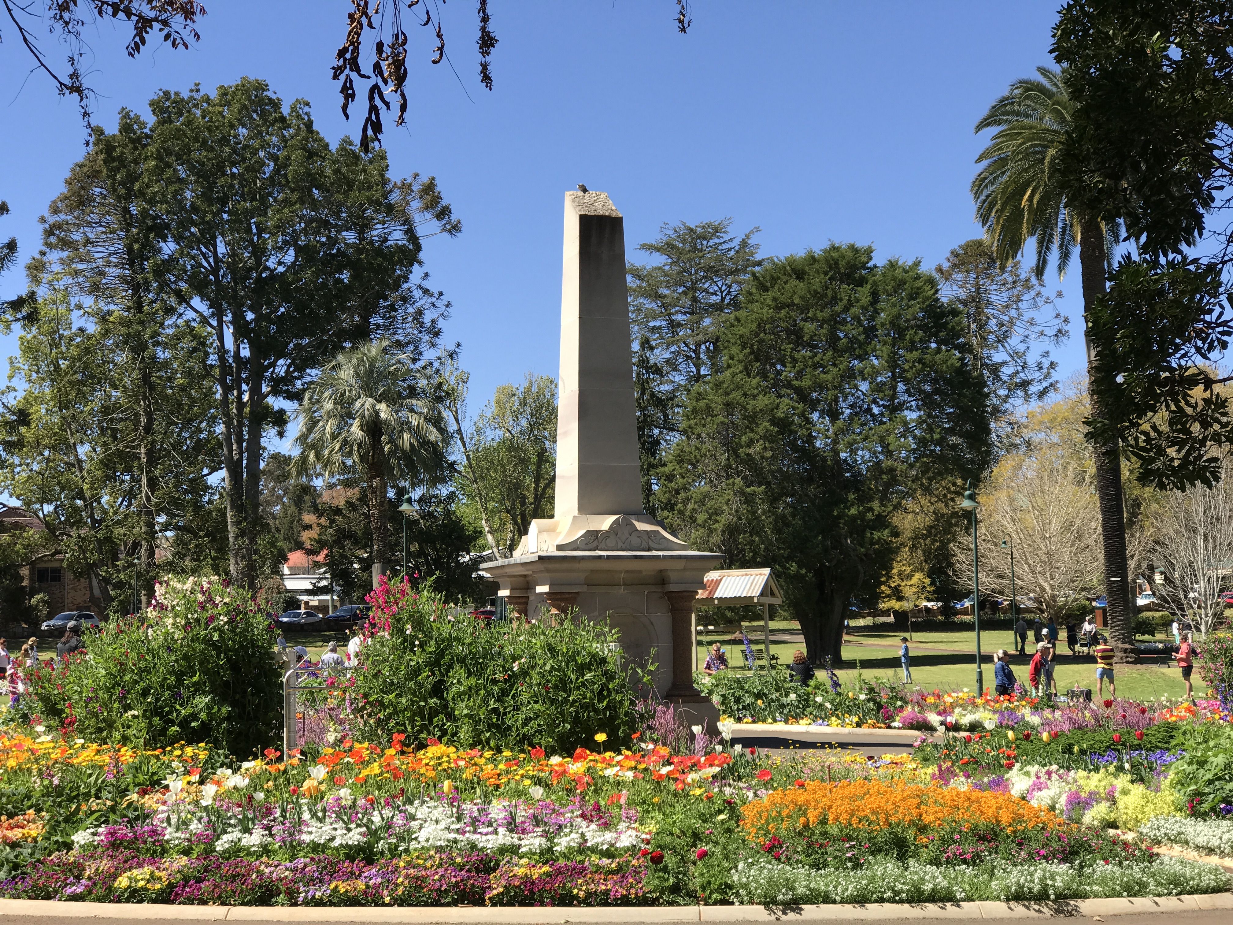A photo of queens park in Toowoomba