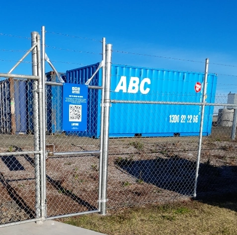 Lismore shipping container depot